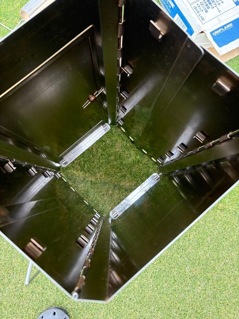 ユニフレーム　フォールディングスモーカー　FS-600 中古