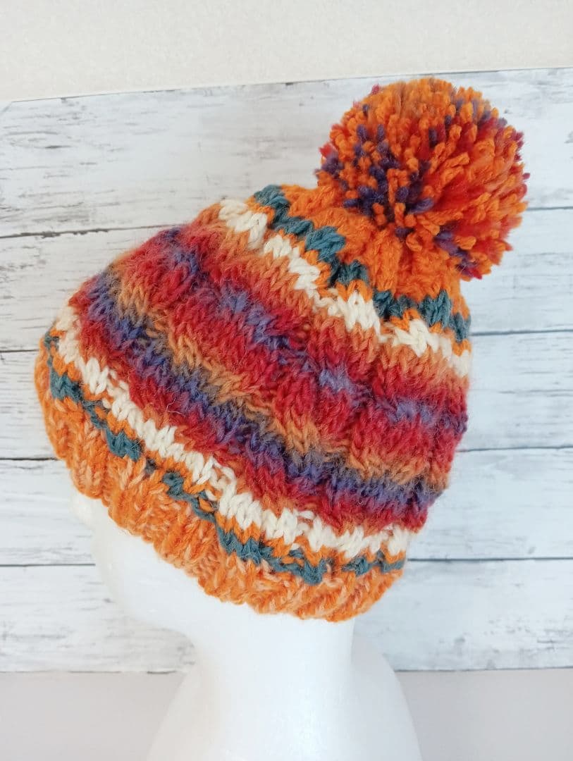 常盤ひろみ様専用】 手編み帽子 手編み 帽子 5点セット Sサイズ