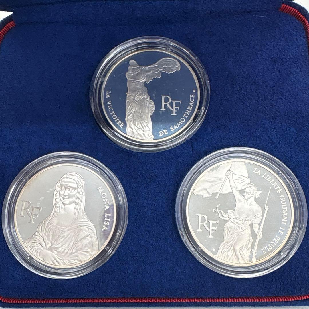 MONNAIE DE PARIS ルーヴル美術館 200周年 銀貨セット