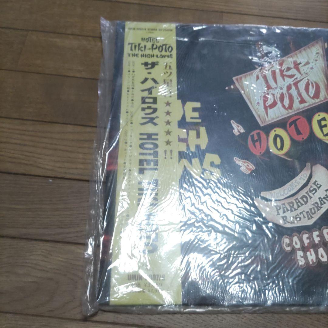 ザハイロウズ　THE HIGH-LOWS　レコードHOTEL　tiki-poto