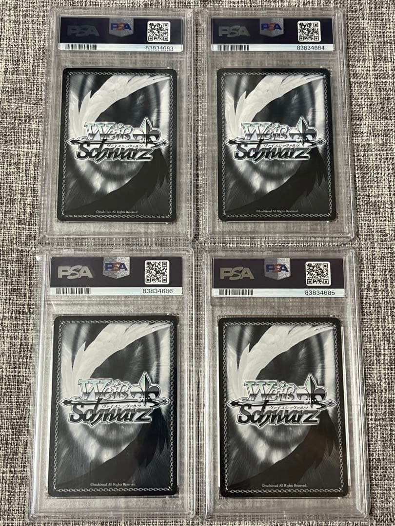 【PSA10】ヴァイス WS リゼロ SR TD 愛おしの光 レム 4枚