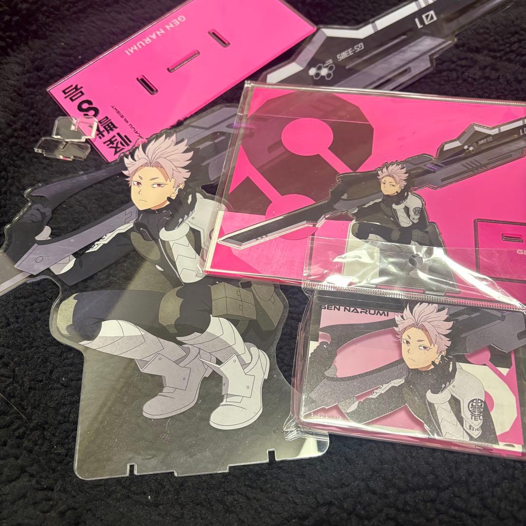 怪獣8号 鳴海弦 アクリルメガフィギュア アクリルスタンド アクリル