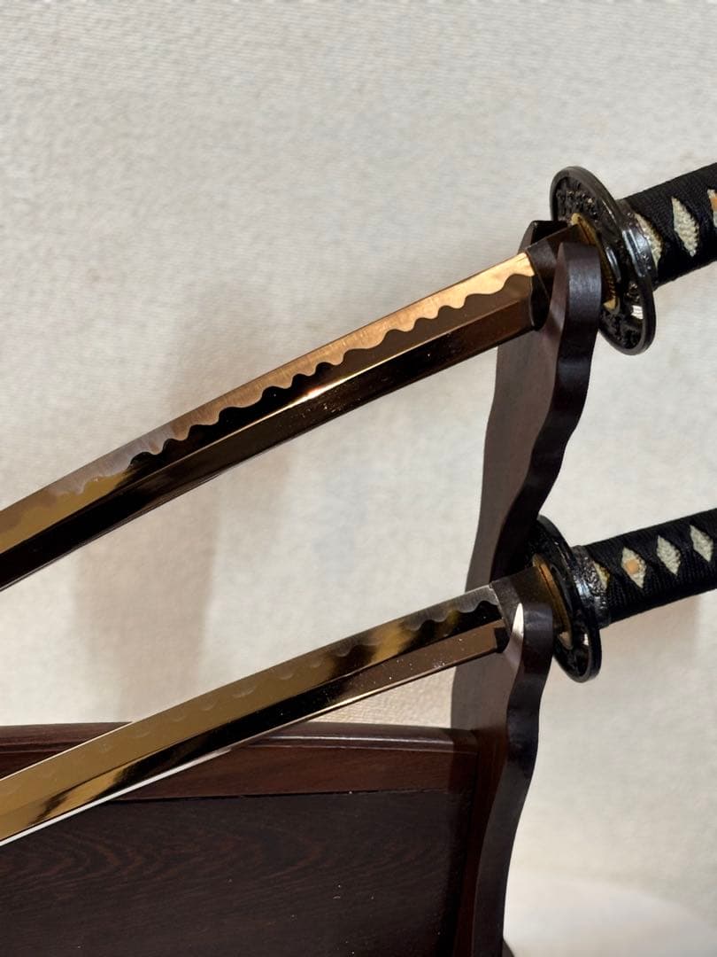 模造刀無銘 日本刀 白鞘 五右衛門 斬鉄剣 模擬刀 武具スタンド付き