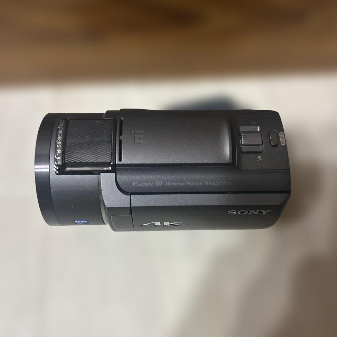 SONY ビデオカメラ FDR-AX40 4K 64GB 光学20倍　美品