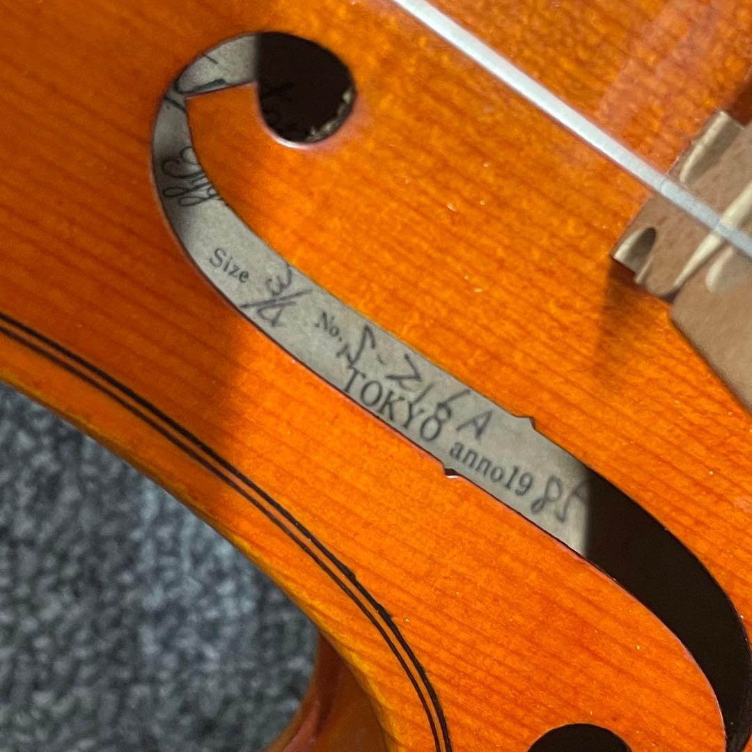 弦楽器 Antonius Stradivarius ST-01 3/4 S-216A
