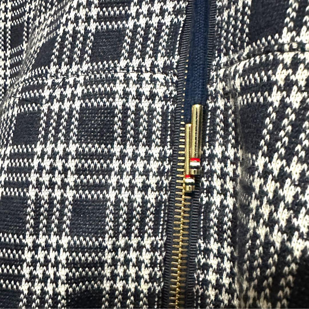 【美品】トムブラウン 4bar マイクロチェック ジャガード パーカー