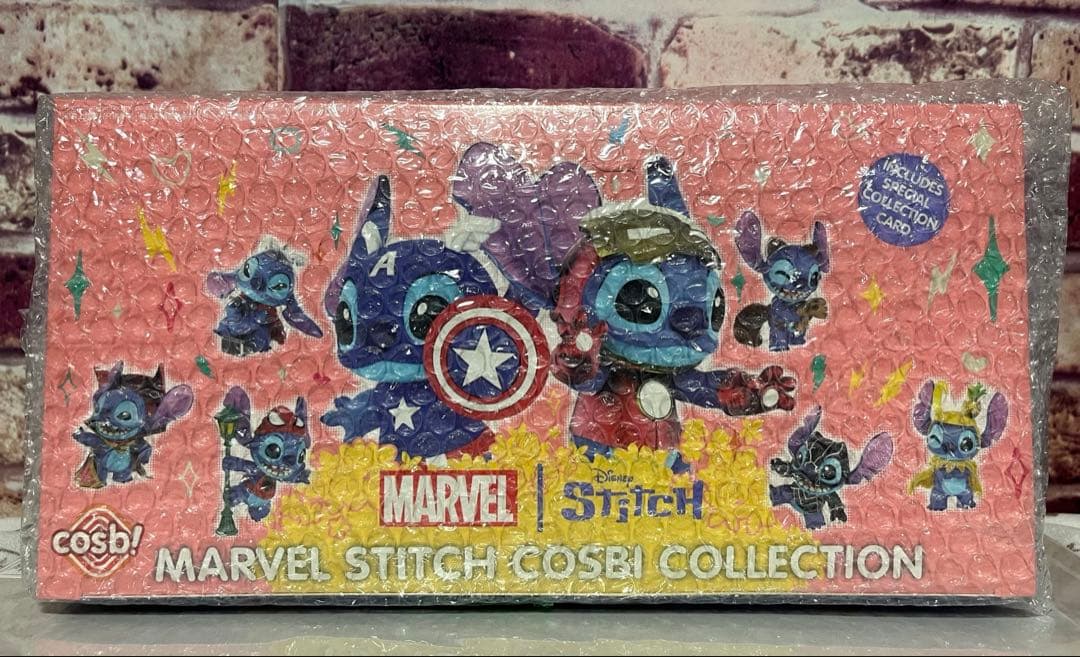 cosbi MARVEL×STITCH BOX 未開封 シュリンク付 公式正規品 - メルカリ