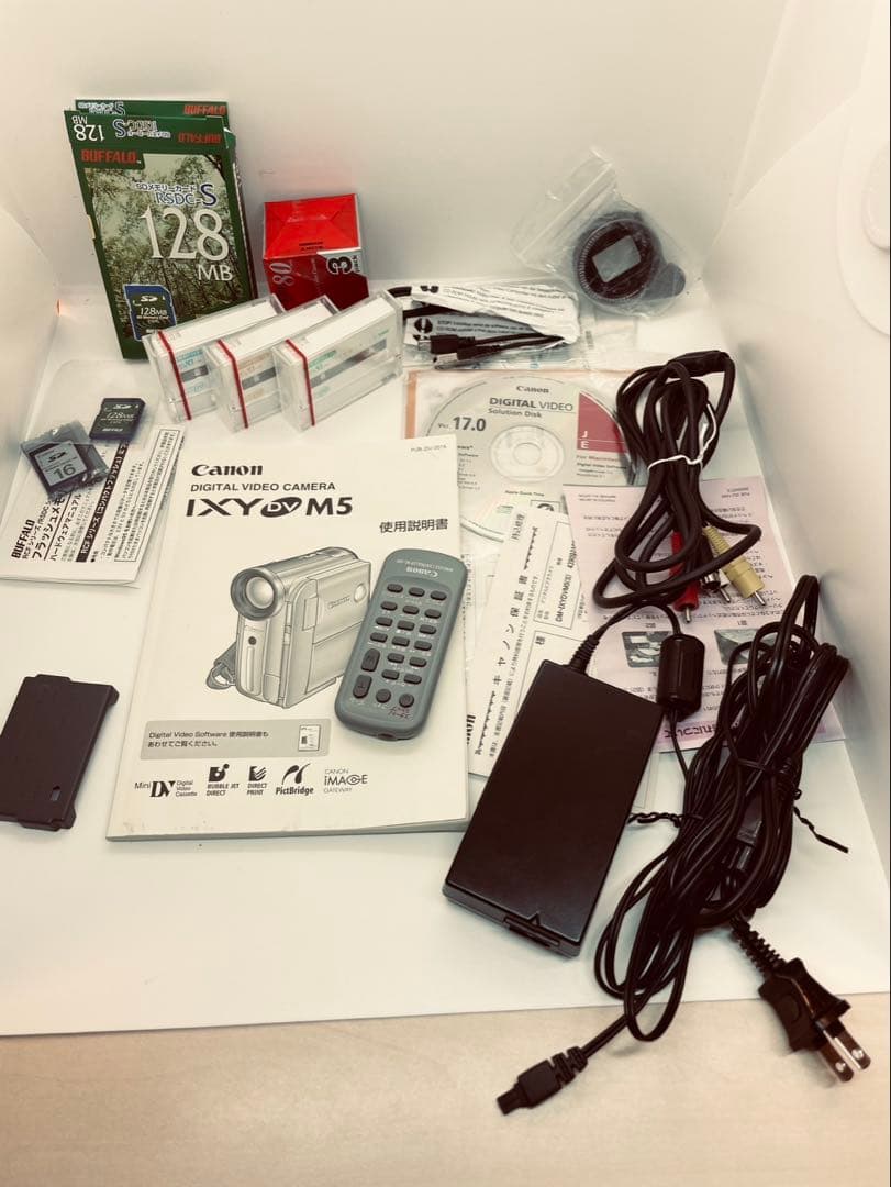 キャノン DVminiDVビデオカメラ CANON IXY DV M5 全装備