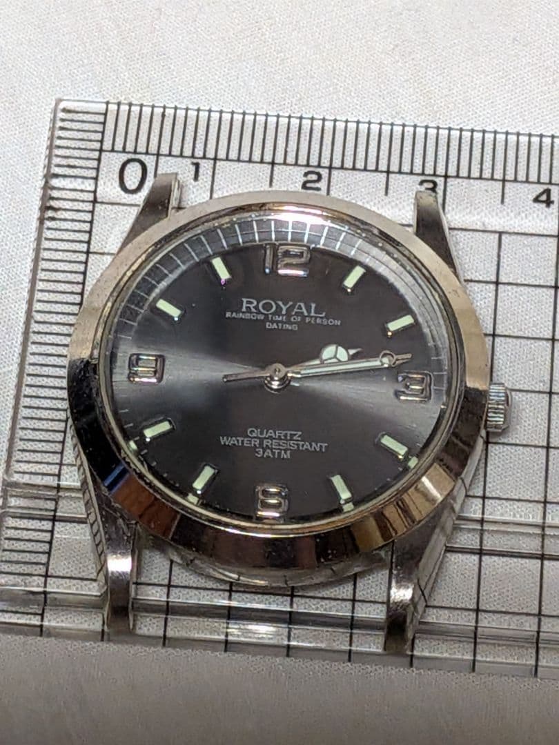 KENシルバー925 ウォッチクロス柄　ブラッケンリッチ　蓋無　可動