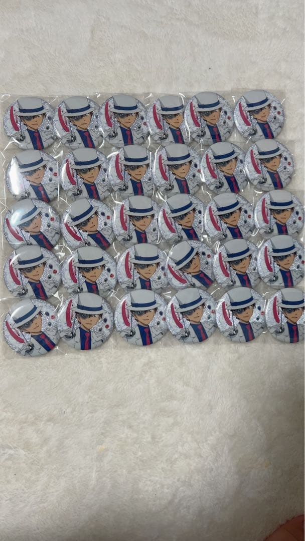 名探偵コナン 怪盗キッド 缶バッジ セット 30個
