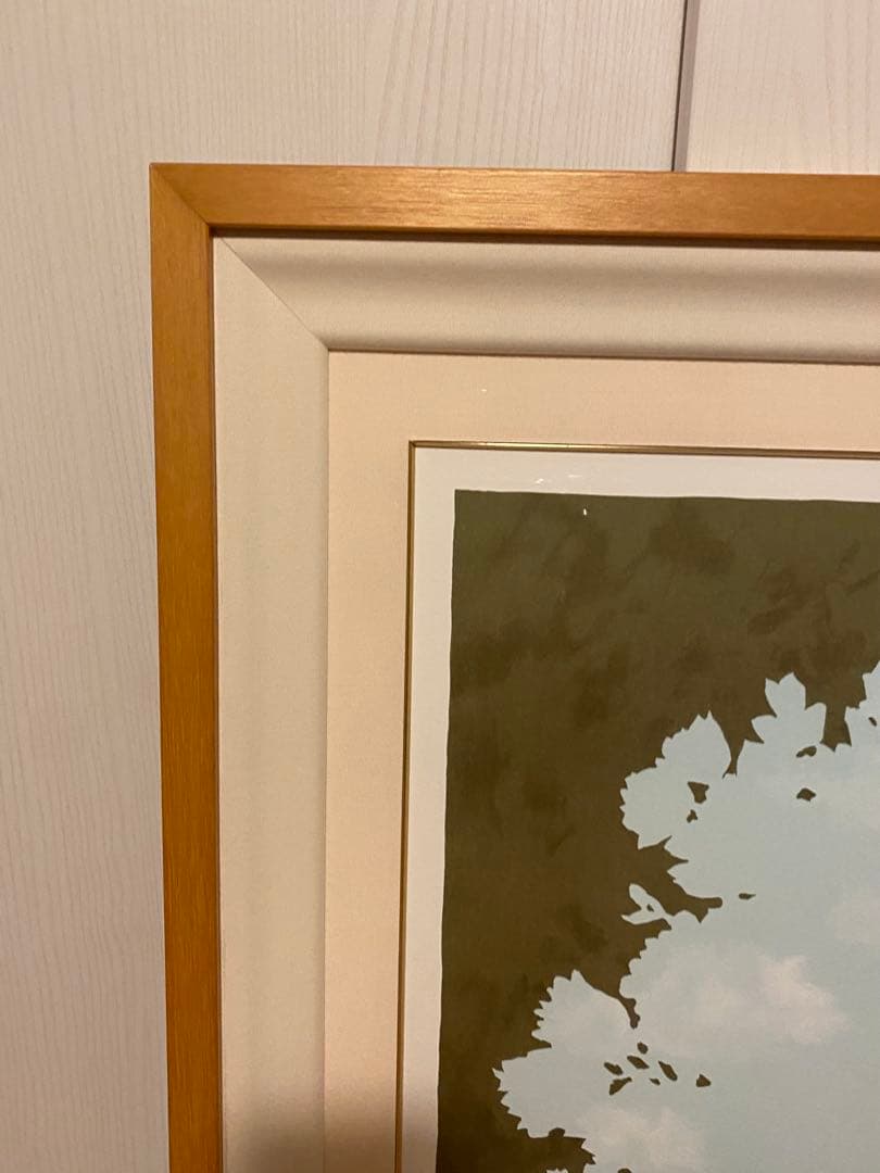 マグリット リトグラフ「奇跡の国」