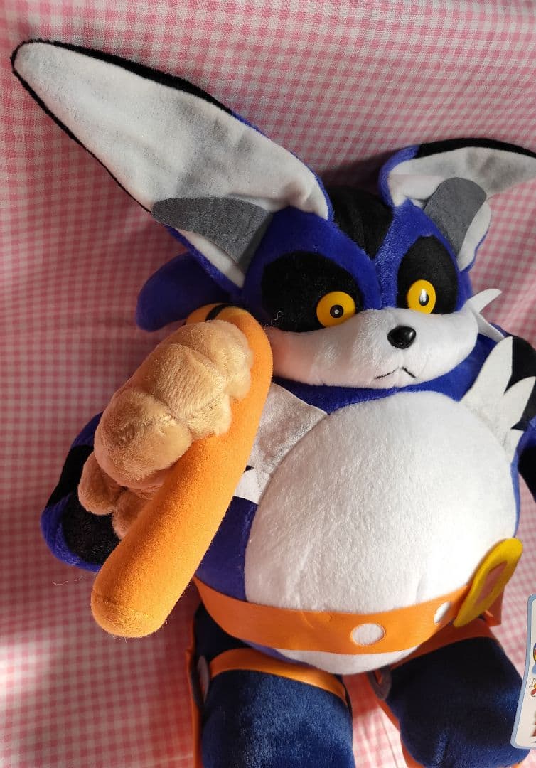 レトロ セガ　ソニックアドベンチャー　ビッグ・ザ・キャット　ぬいぐるみ