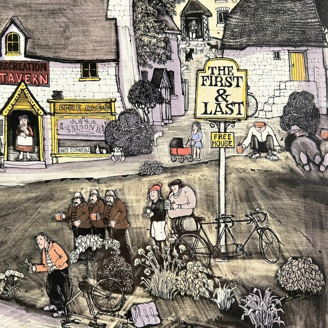 【最終値下げ】グラハム・クラーク「First & Last」銅版画 直筆サイン入