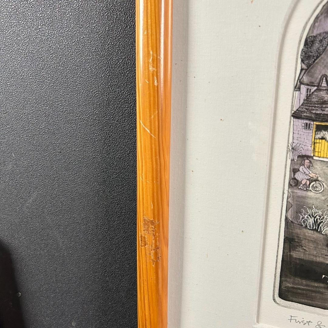 【最終値下げ】グラハム・クラーク「First & Last」銅版画 直筆サイン入