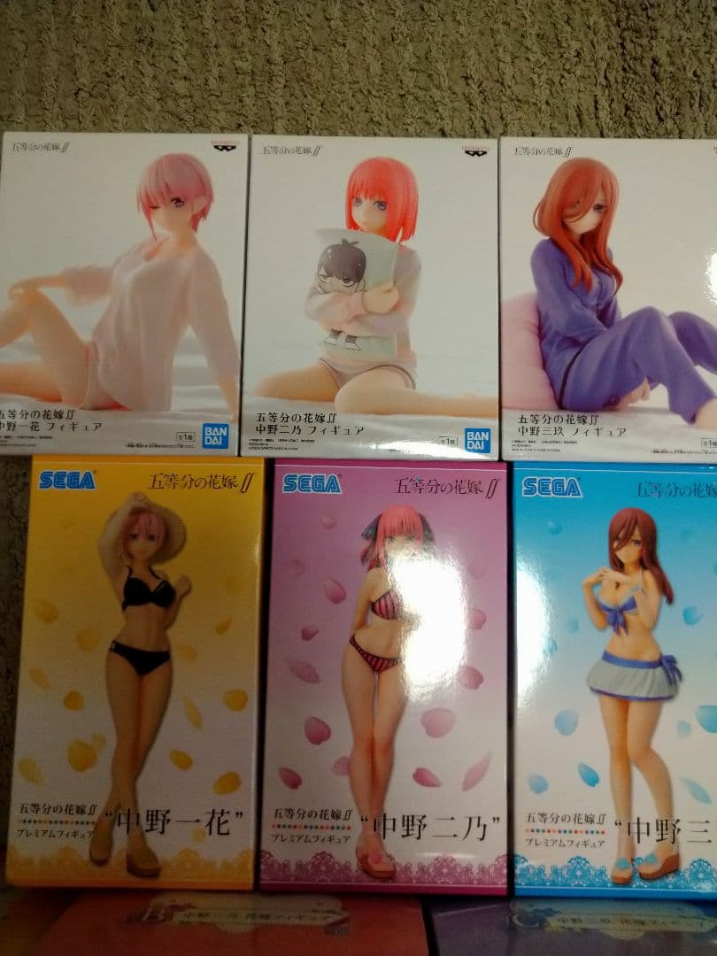 五等分の花嫁∬ 　フィギュア15体セット
