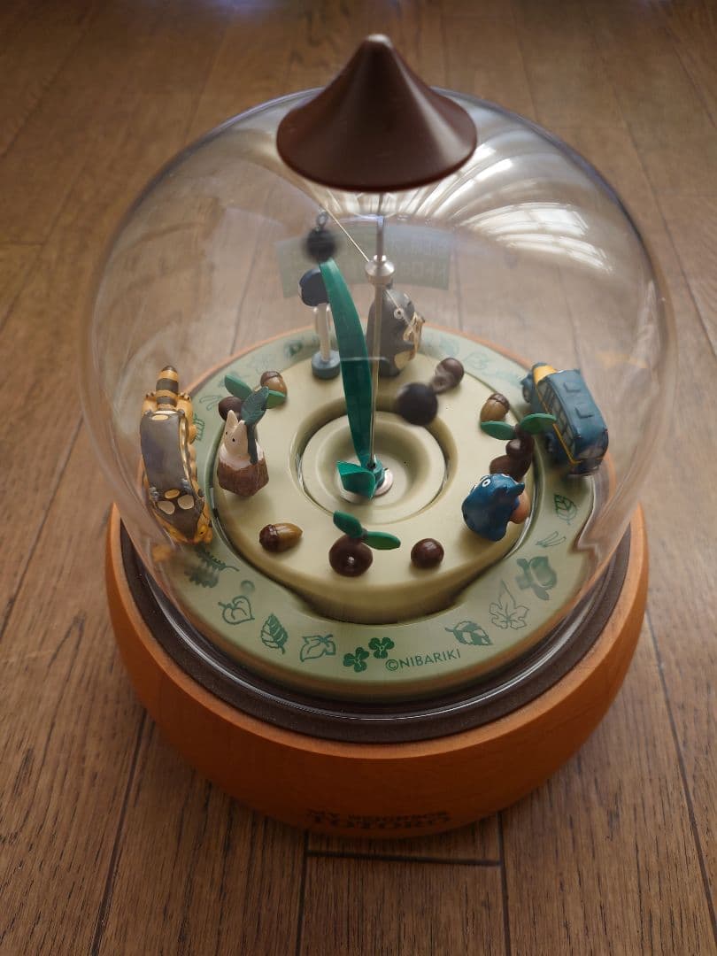【希少品】となりのトトロ からくり時計 どんぐりドーム オルゴール 希少品】となりのトトロ からくり時計 どんぐりドーム オルゴール