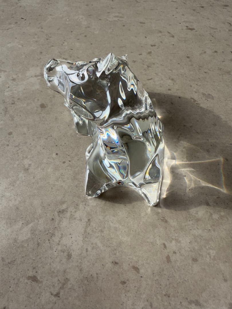 極美品】 バカラ 馬 置物 フィギュア 干支 高級