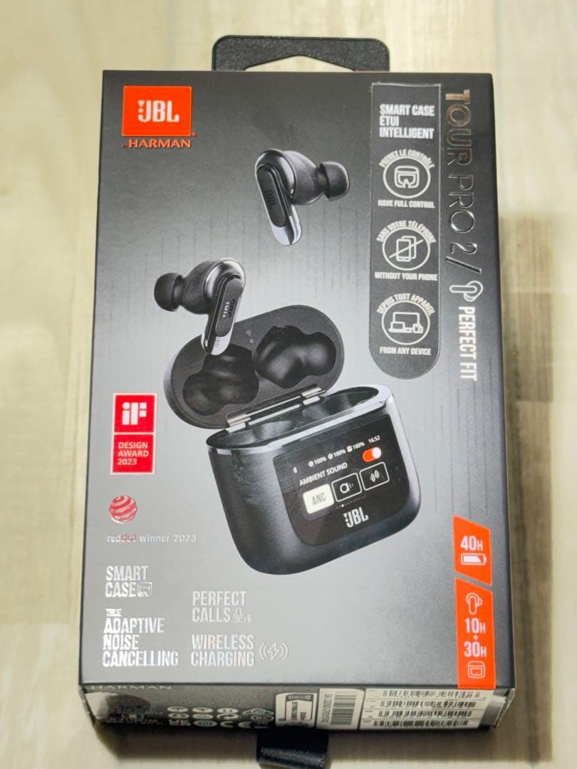 JBL TOUR PRO 2 ワイヤレスイヤホン　新品と思えるような中古品 JBL TOUR PRO 2 ワイヤレスイヤホン 新品と思えるような中古品 Amazon