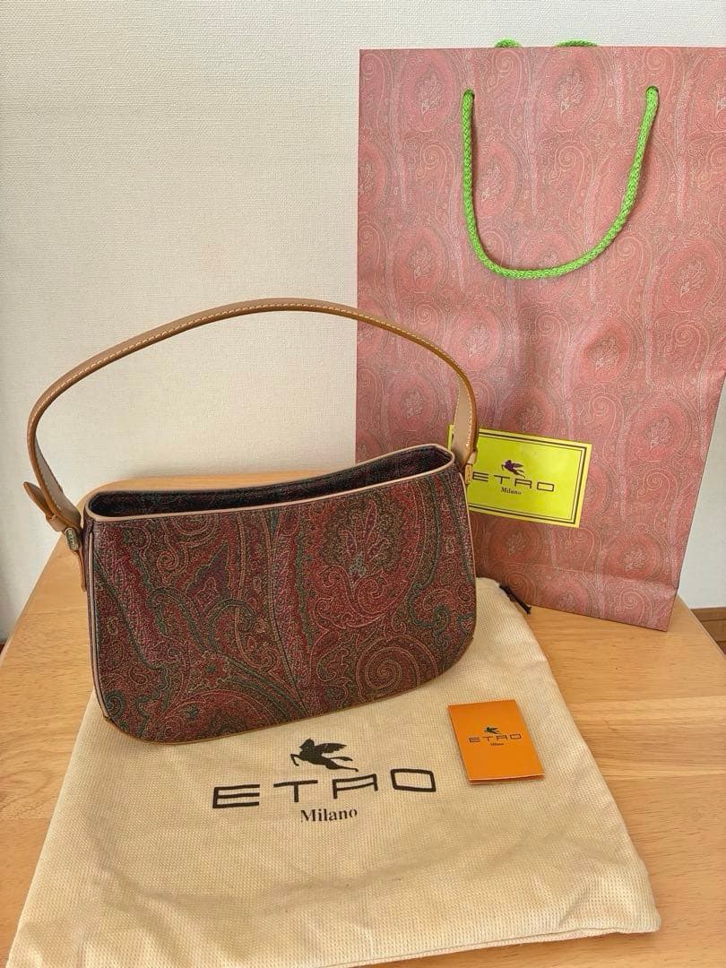 ゆても⭐︎ ETRO ハンドバッグ⭐︎超美品