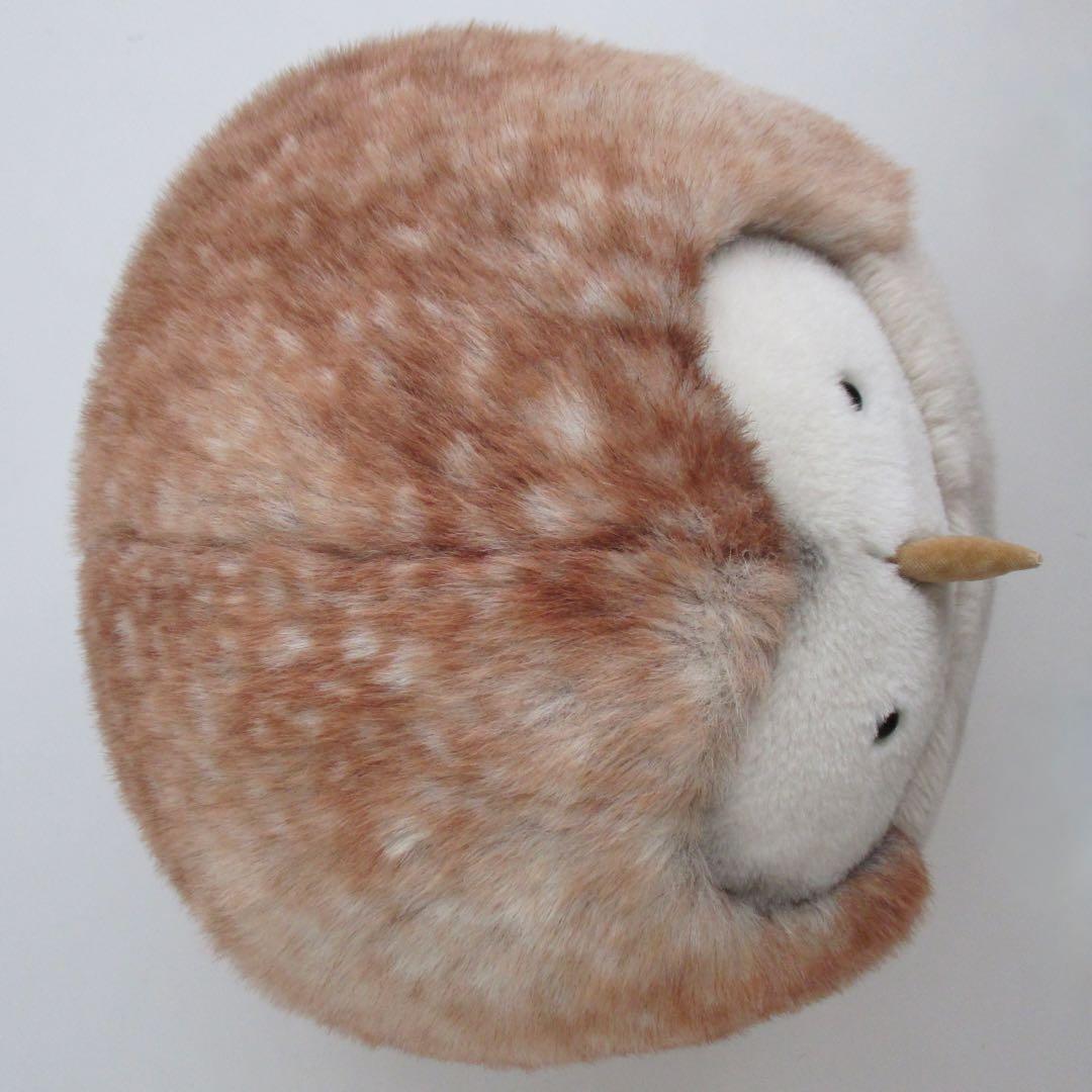 希少モンスイユ N.ルイーズ ふわふわ フクロウのぬいぐるみ ＬＬサイズ 日本製