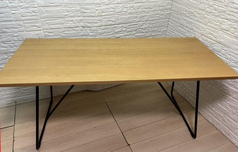 無印良品 折りたたみテーブル 幅160cm オーク材