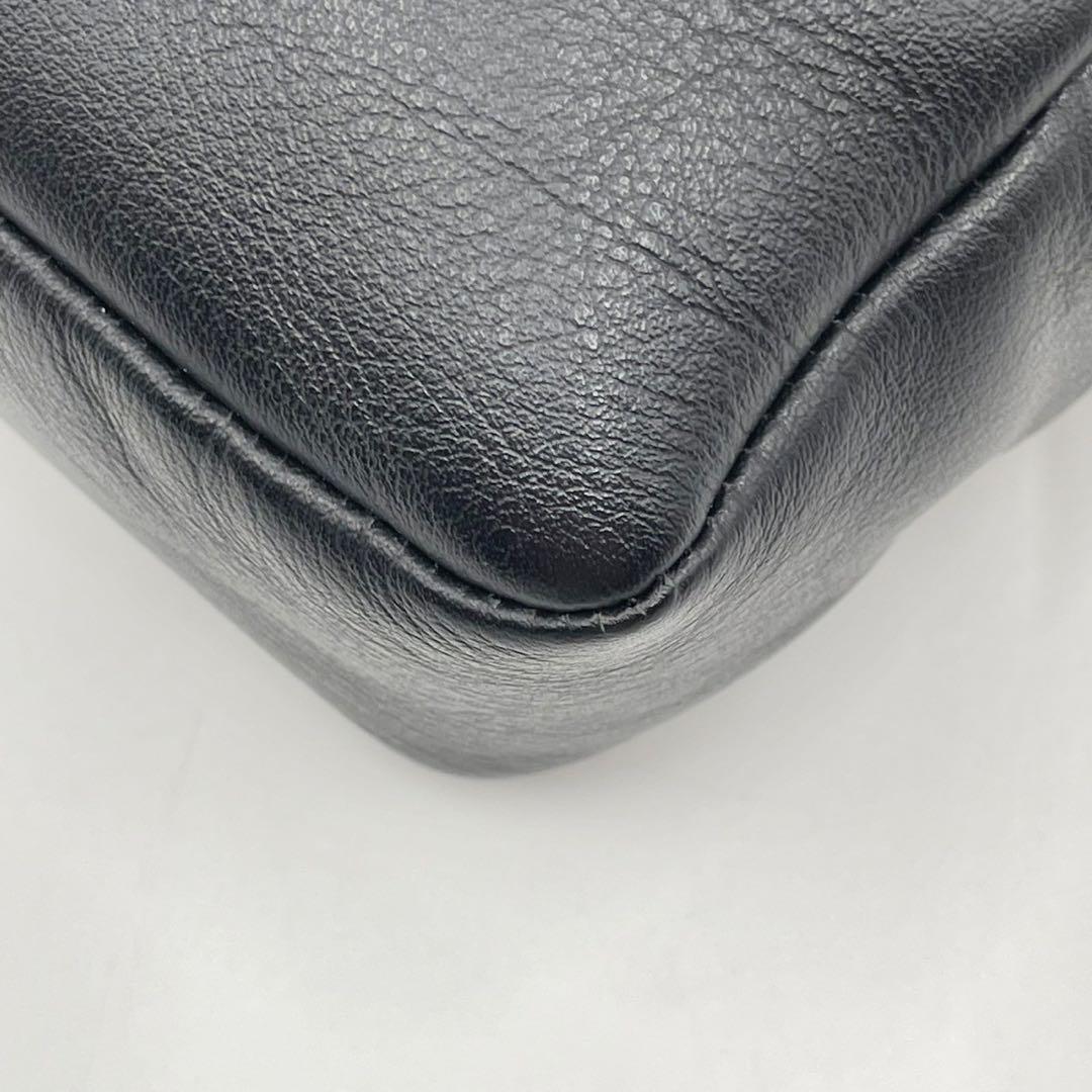 【未使用級】 J&M DAVIDSON ショルダーバッグ チェーン ペブルミニ