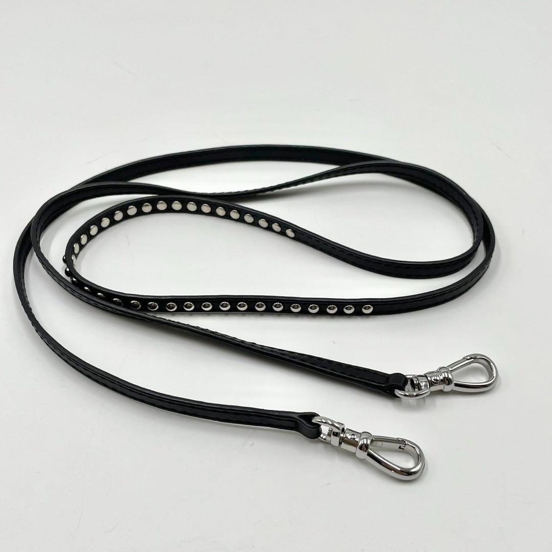 【未使用級】 J&M DAVIDSON ショルダーバッグ チェーン ペブルミニ