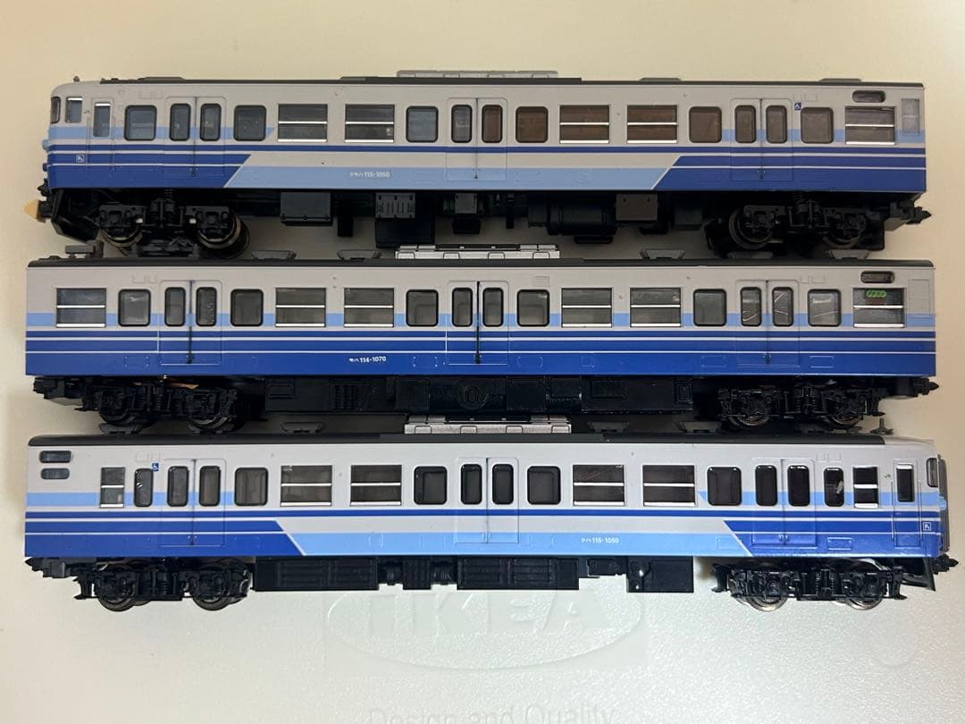 鉄道模型　Nゲージ　TOMIX 115系　新新潟色　3両