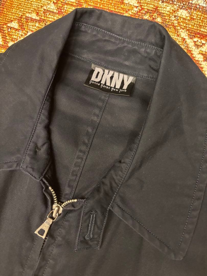 【美品】90'sDKNY ダナキャランニューヨーク スイングトップ ブルゾン