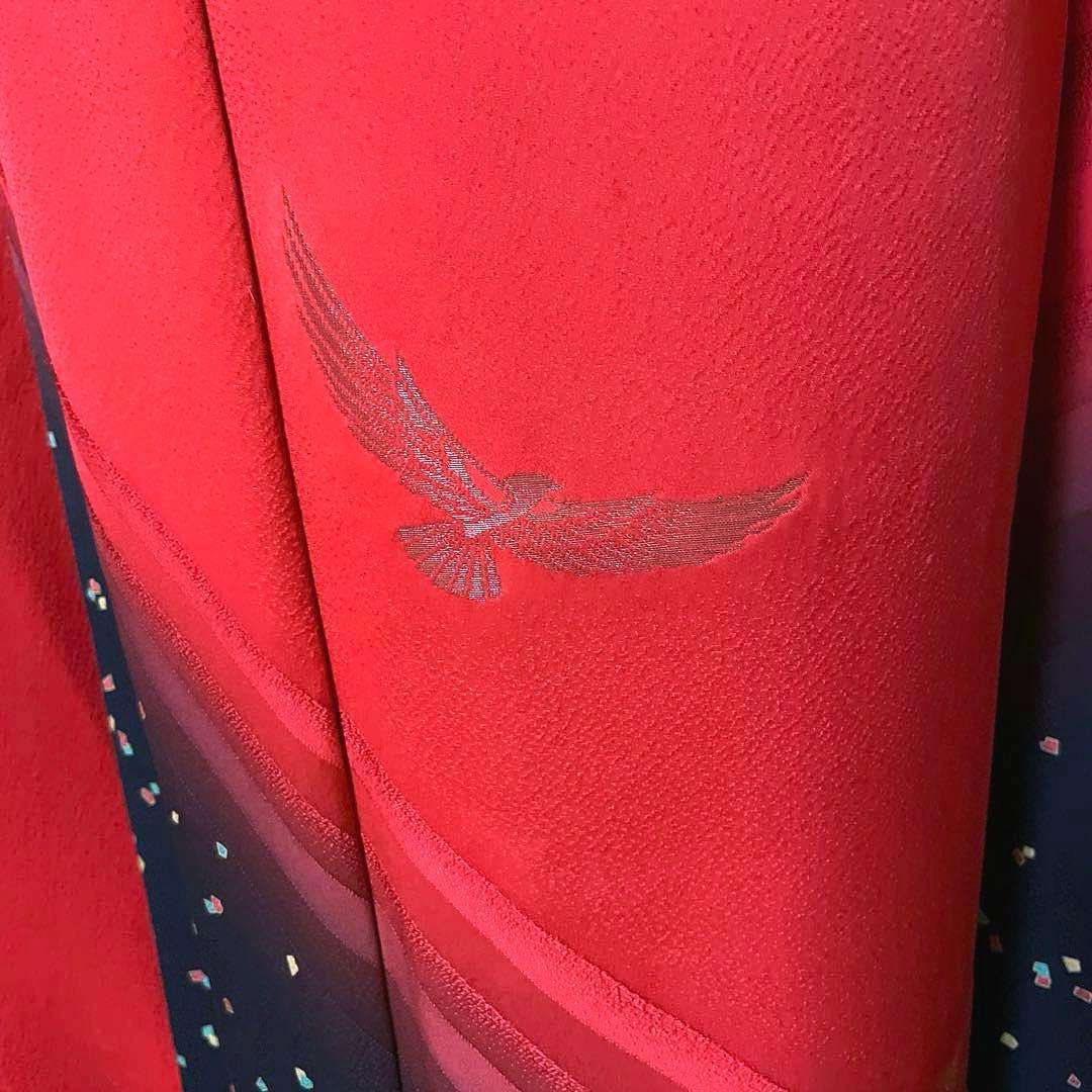 akkey様専用ページ 高身長 作家斉藤三才 手描き友禅 裄丈69 成人式