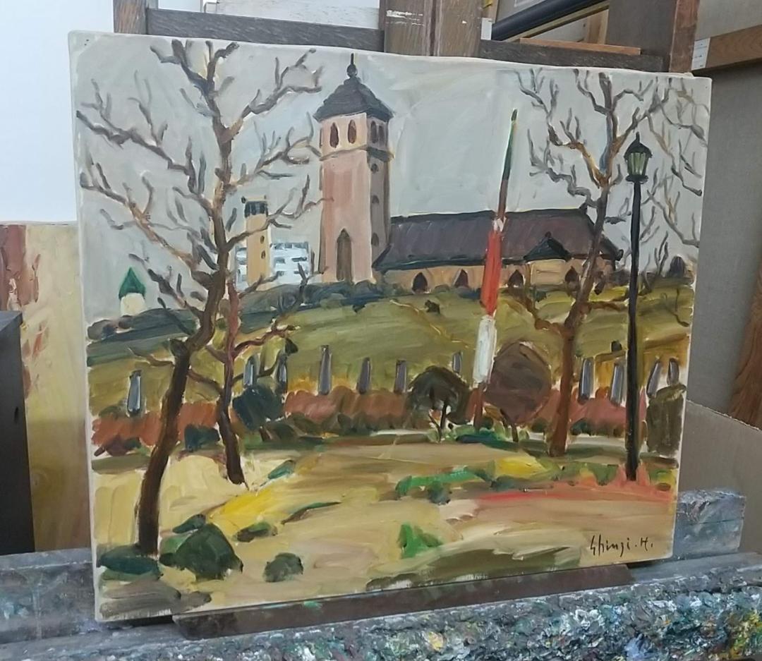 F10 「四谷所見」'66 絵画 油絵