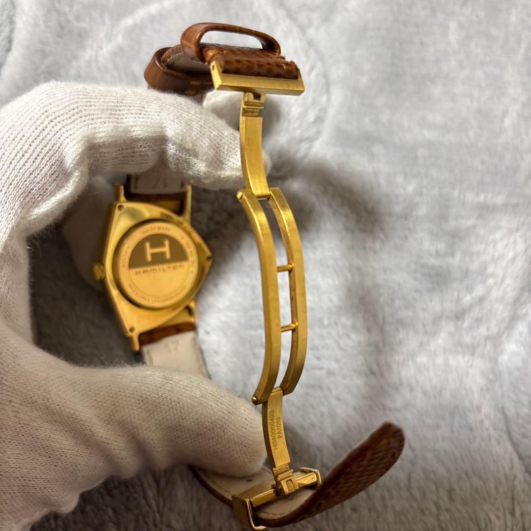 ハミルトン Hamilton ベンチュラ Quartz ゴールド H243010