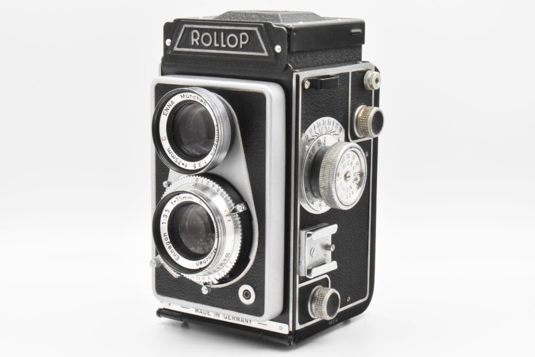 希少 ROLLOP i型 西ドイツ Lipca製 二眼レフ フィルムカメラ