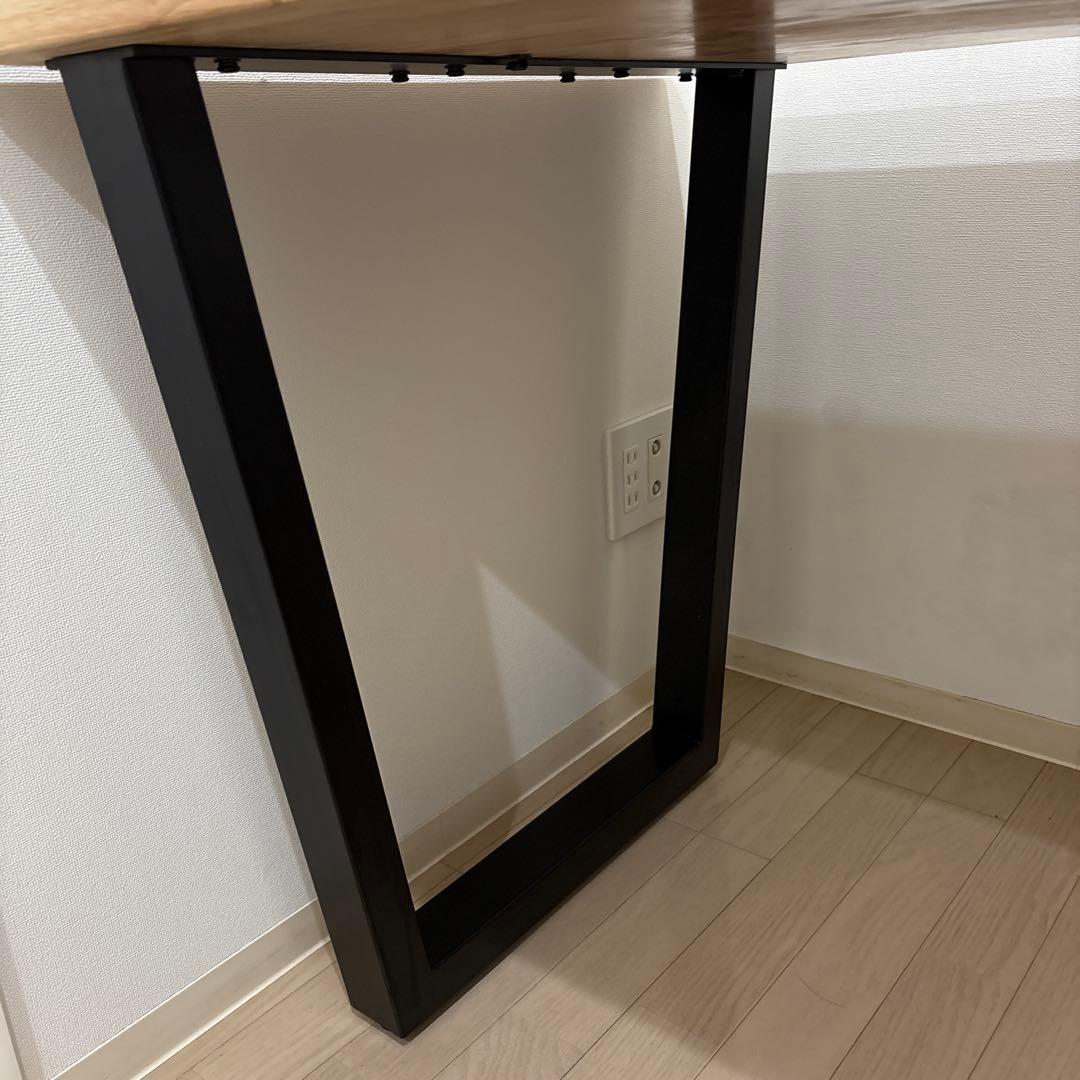 【送料込み】Kanademono デスク ラバーウッド