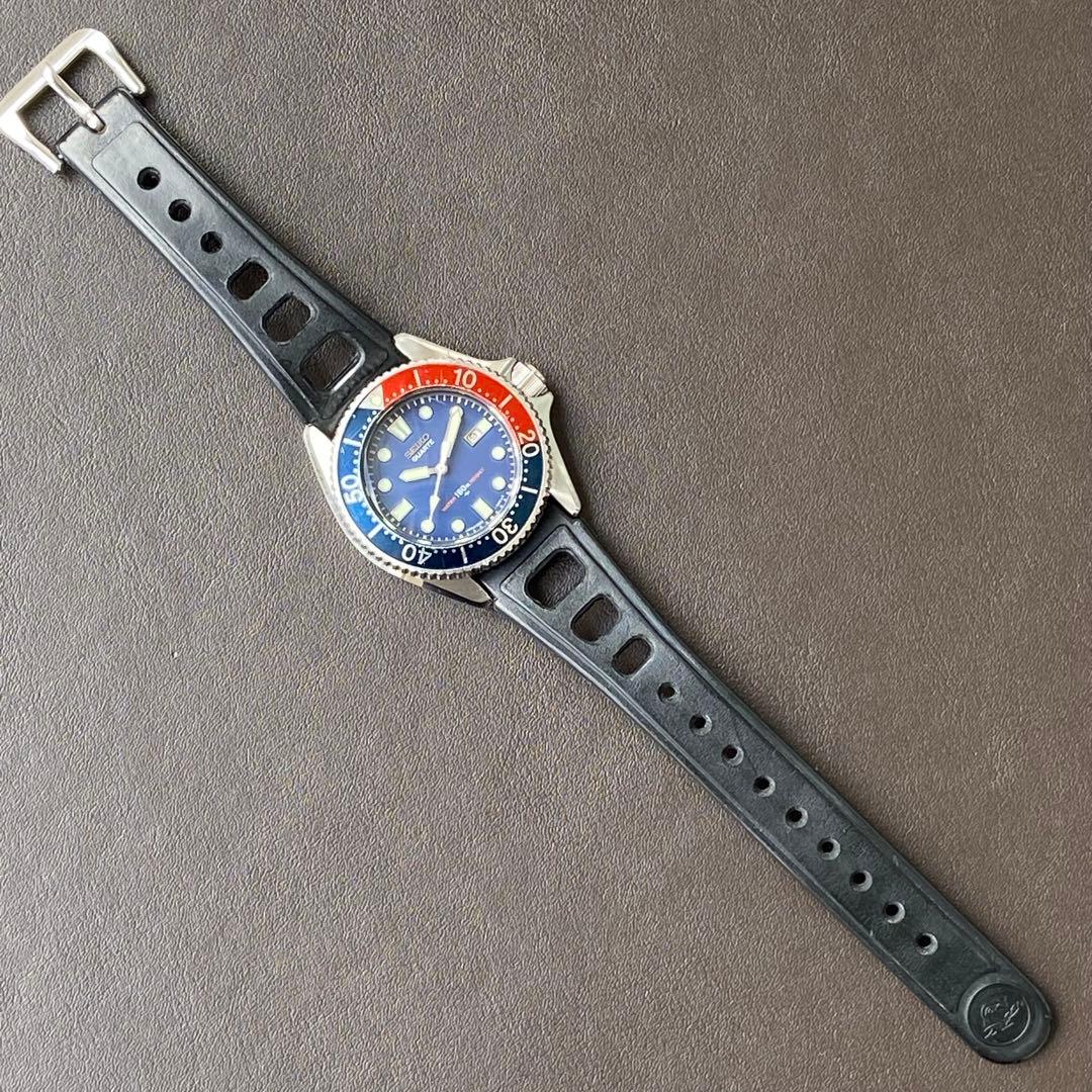 セイコー ダイバー ペプシベゼル 亀戸2625-001B 1980.Sep 稼動