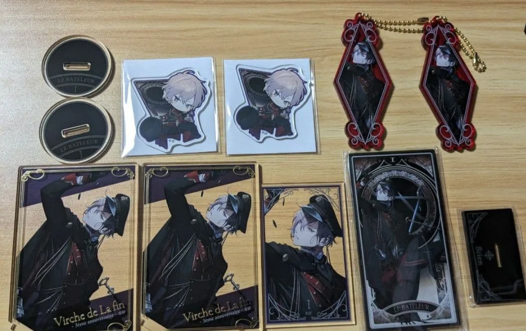 終ヴィル 3周年 シアン アクスタ アクカ アクキー