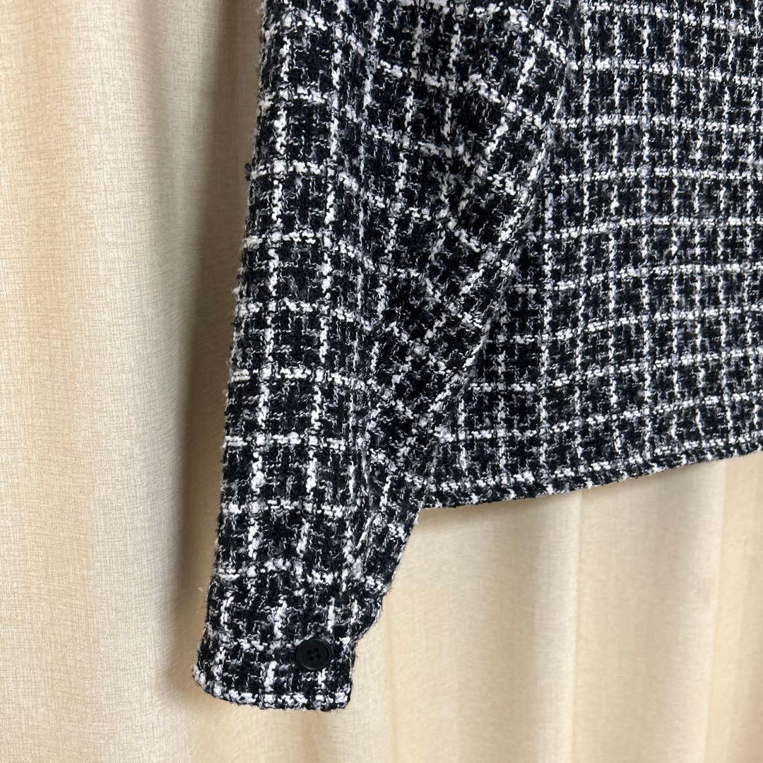 ザラ　ZARA テクスチャーシャツジャケット　Sサイズ