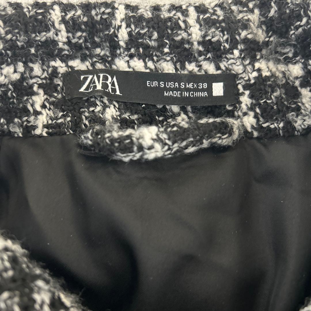 ザラ　ZARA テクスチャーシャツジャケット　Sサイズ