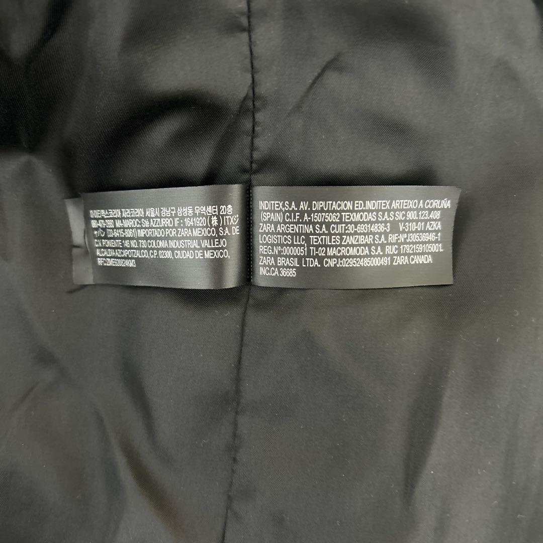 ザラ　ZARA テクスチャーシャツジャケット　Sサイズ