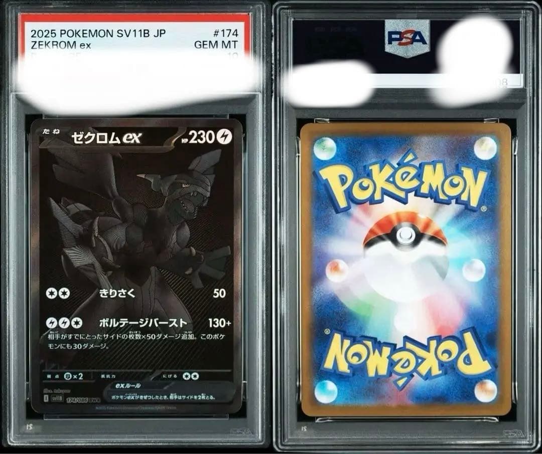 ゼクロムex BWR #174 psa10