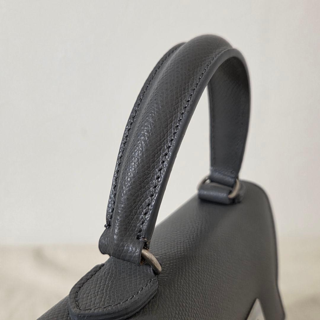 【特注シルバー金具】CARBOTTI カルボッティ グレー エリカ Erika