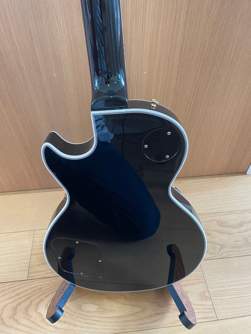 りく様。EDWARDS レスポールカスタム 美品 エボニー指板 - メルカリ