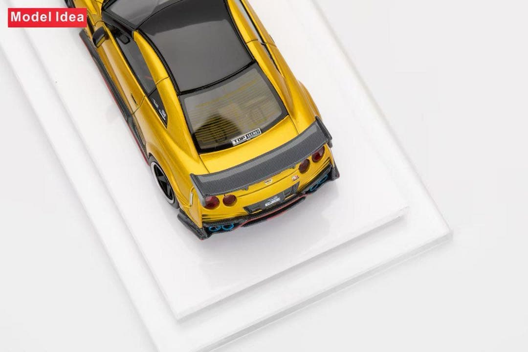 1/64 model idea R35 GT-R TOP SECRET ゴールド