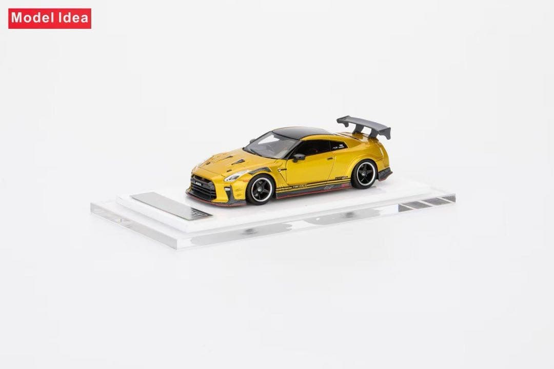 1/64 model idea R35 GT-R TOP SECRET ゴールド