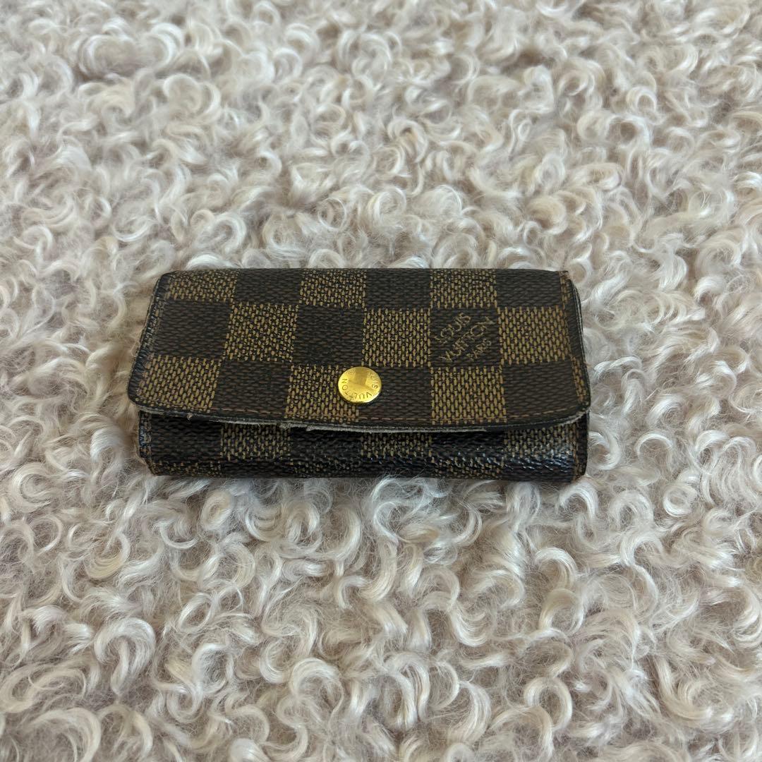 ルイヴィトン 4連キーケース ダミエ - メルカリ