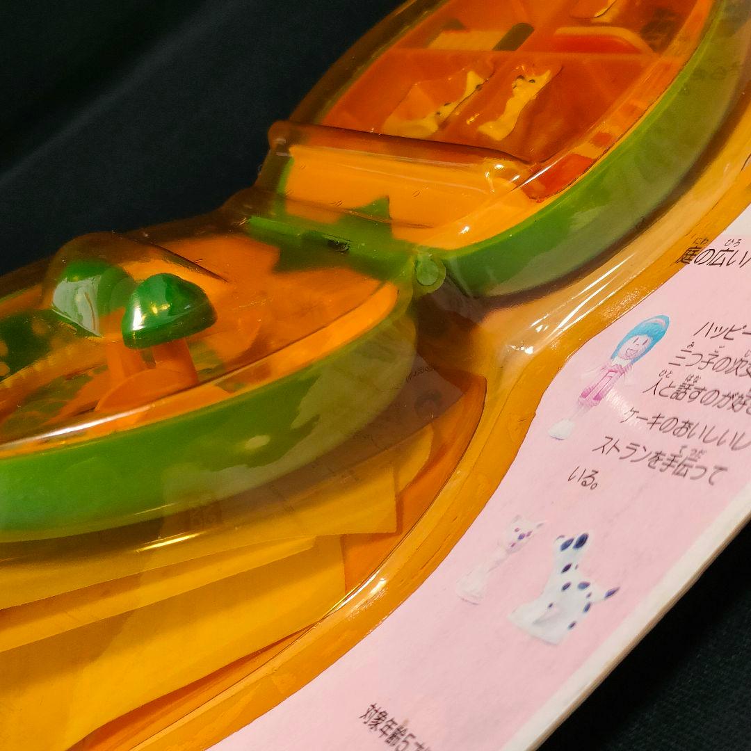 バンダイ　虹の妖精エンジェルポケット　コンパクト6　そら色のおうち　ドールハウス