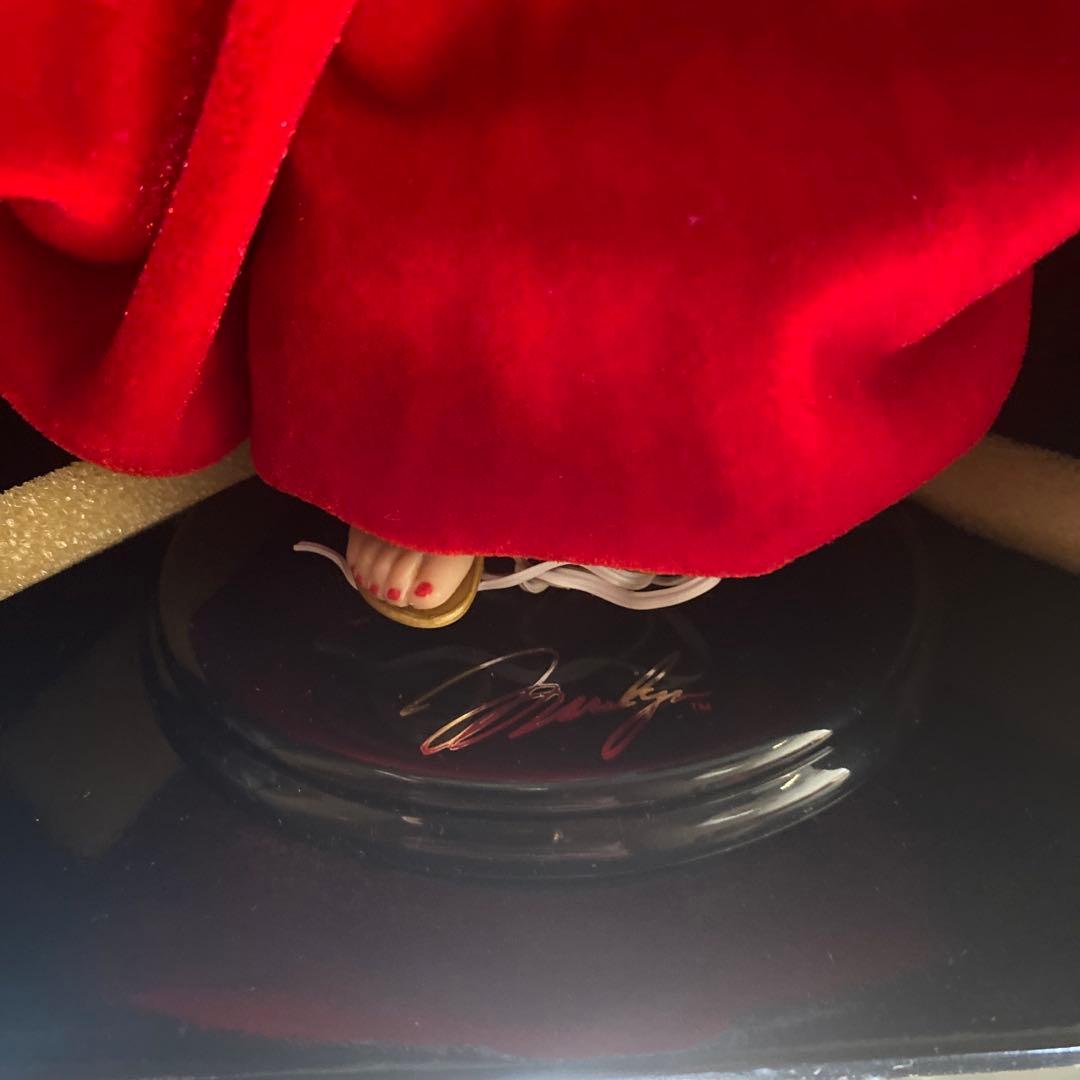 マリリン・モンロー フィギュア 赤ドレス ビンテージ　フランクリン・ミント