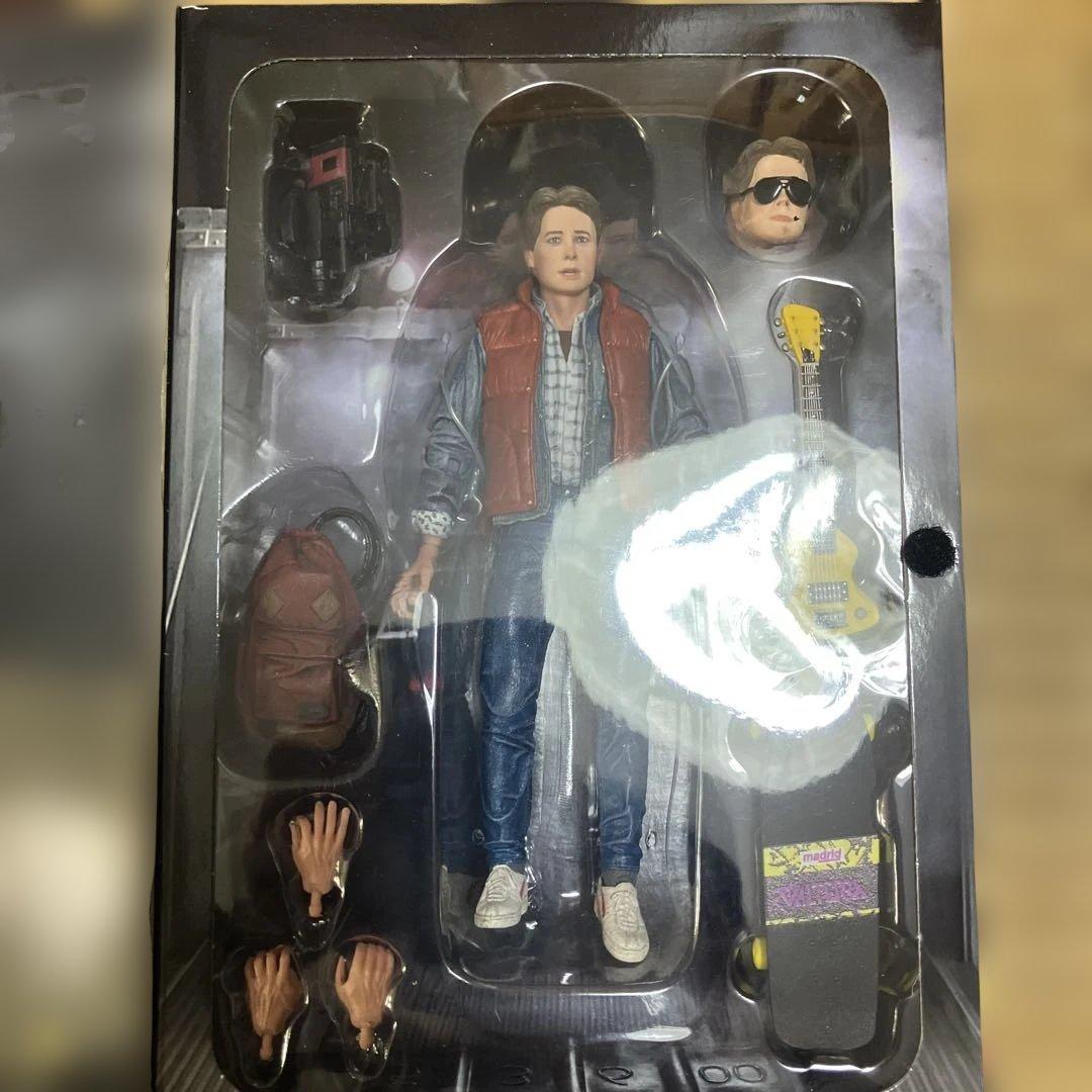 ネカ　バックトゥザフューチャー Ⅰ・Ⅱ マーティー ドク　セット　NECA
