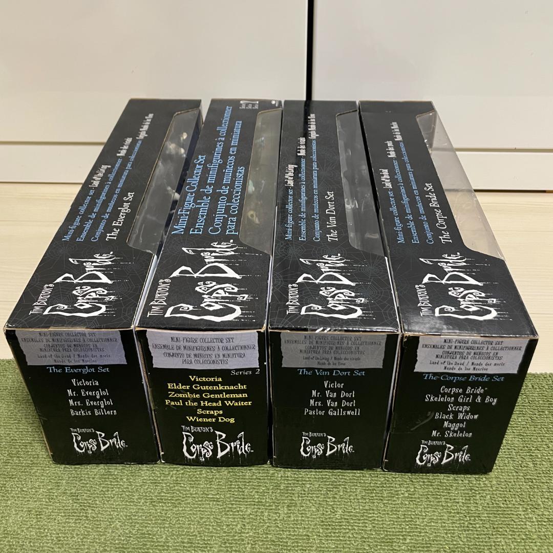 コープスブライド　ミニフィギュアコレクション　4種セット　未開封　ティムバートン