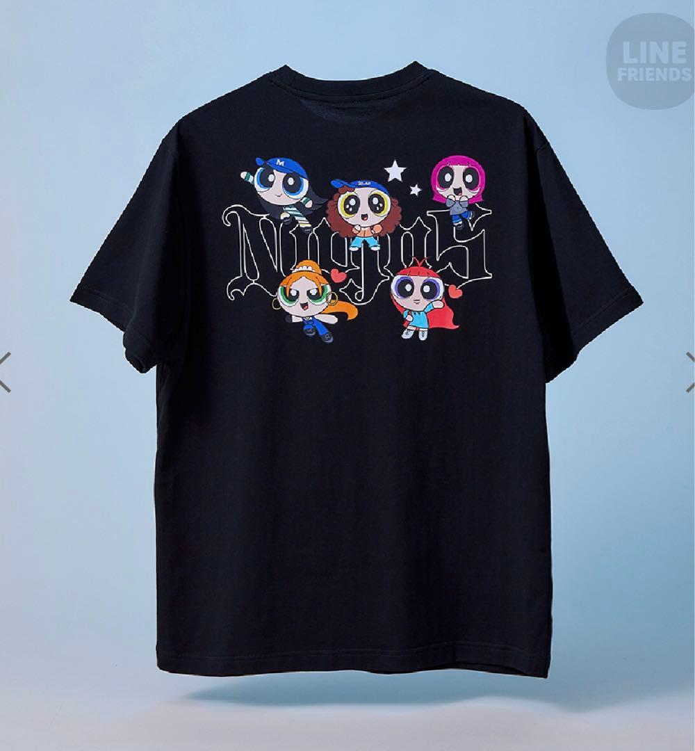 newjeans パワーパフガールズコラボスウェットLサイズ